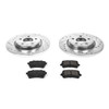 Power Stop Rear Z23 Evolution Sport Brake Kit for 09-16 Audi A4