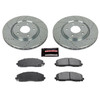 Power Stop Front Z23 Evolution Sport Brake Kit for 17-19 Chrysler Pacifica