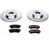 Power Stop Front Z23 Evolution Sport Brake Kit for 06-12 Ford Fusion