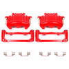 Power Stop Front Red Calipers w/Brackets for 05-11 Chrysler 300