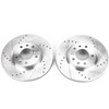 Power Stop Front Evolution Drilled & Slotted Rotors for 06-12 Ford Fusion