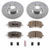 Power Stop Front Z26 Street Warrior Brake Kit for 03-08 Pontiac Vibe