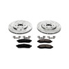 Power Stop Front Z23 Evolution Sport Brake Kit for 05-18 Nissan Frontier