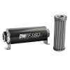 DeatschWerks Stainless Steel 8AN 40 Micron Universal Inline Fuel Filter (160mm)