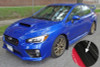 Rally Armor UR Black Mud Flaps w/ Grey Logo for 15+ WRX / STI - MF32-UR-BLK/GRY