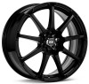 Enkei EDR9 17x7 5x100 38mm Matte Black Wheel - 441-770-0238BK