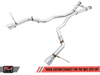 AWE Track Edition Exhaust Diamond Black Tips for Jeep Grand Cherokee SRT