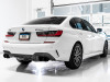 AWE Resonated Touring Edition Exhaust for BMW G20 M340i - Diamond Black Tips