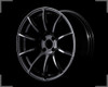 Gram Lights 57Transcend 17x8.5 4x100 40mm Matte Graphite Machining Wheel