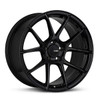 Enkei TS-V 17x9 5x100 45mm Offset 72.6mm Bore Gloss Black Wheel