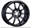 SSR GTX01 19x8.5 5x112 45mm Offset Flat Black Wheel