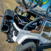 TeraFlex Wasatch Rear Cargo Rack – Silver Rails for JK Wrangler 4dr