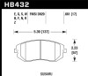 Hawk Ceramic Front Brake Pads for 04-05 / 08+ Subaru WRX - HB432Z.661
