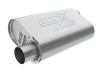 Borla CrateMuffler SBC 283 / 327 / 350 2.5 inch Offset/Center 14in x 4.35in x 9in Oval Muffler