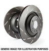 EBC USR Slotted Front Rotors for 08-16 Evo 10 2.0 Turbo (1 piece rotor)