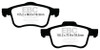 EBC Redstuff Front Brake Pads for 13+ Fiat 500L 1.4 Turbo