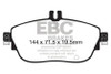EBC Yellowstuff Front Brake Pads for 13+ Mercedes-Benz CLA250 2.0 Turbo