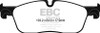 EBC Yellowstuff Front Brake Pads for 2016+ Jaguar F-Pace 2.0L TD (180)