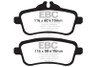 EBC  Greenstuff Rear Brake Pads for 13-16 Mercedes-Benz GL350 3.0 TD