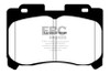 EBC 93-98 Toyota Supra 3.0 Twin Turbo Greenstuff Front Brake Pads