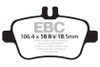 EBC Greenstuff Rear Brake Pads for 13+ Mercedes-Benz CLA250 2.0 Turbo