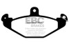 EBC Greenstuff Rear Brake Pads for 08+ Lotus 2-Eleven 1.8 Supercharged