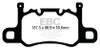 EBC Bluestuff Rear Brake Pads for 13-15 911 (991) GT3 3.8L Cast Iron Rotor