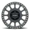 Method MR105 Beadlock 17x8.5 0mm Offset 8x6.5 130.81mm CB Matte Black Wheel