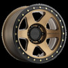 Method MR310 Con6 17x8.5 0mm Offset 6x135 87mm CB Bronze/Black Street Loc Wheel