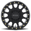 Method MR401 UTV Beadlock 15x7 4+3/+13mm Offset 4x136 106mm CB Matte Black Wheel