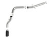 aFe ATLAS 5in Alum Steel DPF-Back Exhaust System w/Black Tip 19-20 Ram Diesel Trucks L6-6.7L (td)