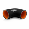 Mishimoto 3.5" 90 Degree Coupler - Black