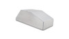 Vibrant Horizontal Intercooler End tank, 4.00"W x 9.85"L x 3.00" Thick