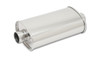 Vibrant STREETPOWER Oval Muffler, 4" inlet/outlet (Center-Center)