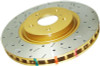 DBA 4000 Series Drilled & Slotted Front Rotors for 95-98 GTR R33 R34  324mm