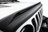 AVS Aeroskin Low Profile Hood Shield w/ Lights - Black for 19+ Wrangler (JL)