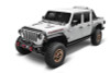 AVS Aeroskin Low Profile Hood Shield w/ Lights - Black for 19+ Wrangler (JL)