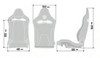 Sparco SPX Special Edition Black/Grey w/ Matte Carbon Shell - Right Seat