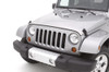 AVS Aeroskin Low Profile Hood Shield - Chrome for 07-18 Jeep Wrangler Unlimited