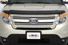 AVS High Profile Bugflector II Hood Shield - Smoke for 11-15 Ford Explorer