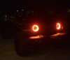 Oracle LED Headlight Halo Kit - ColorSHIFT w/ BC1 for Wrangler JL/JT