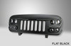 Oracle VECTOR Series Full LED Grille Flat Black for Jeep Wrangler JK
