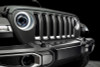 Oracle Oculus Bi-LED Satin Silver Projector Headlights for Wrangler JL/JT