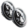 Oracle 7" High Powered LED Headlights - Black Bezel - Blue