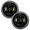 Oracle 7" High Powered LED Headlights - Black Bezel - Blue