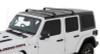 Rhino-Rack Vortex SG 2 Bar Roof Rack - Black for Wrangler JK/JL 4dr Hard Top