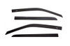 AVS Ventvisor Window Deflectors - Matte Black for 19+ Silverado 1500 Ext Cab