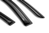 AVS Ventvisor Outside Mount Window Deflectors - Smoke for 11-19 Ranger Crew Cab