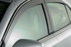AVS Ventvisor Low Profile Window Deflectors - Smoke w/ Chrome for 15-19 Yukon XL