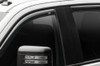 AVS Pickup Ventvisor Window Deflector - Smoke for 19+ Silverado 1500 Crew Cab